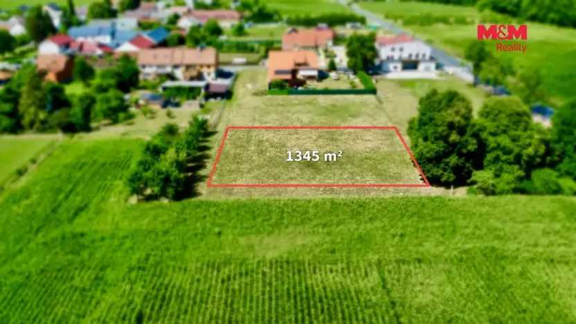 Prodej pozemku pro bydlení, Uničov - Nová Dědina, 1345 m2
