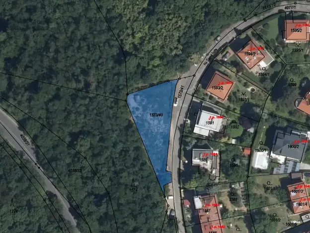 Dražba pozemku, Praha, 786 m2