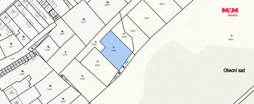 Prodej pozemku pro bydlení, Černovice, 922 m2