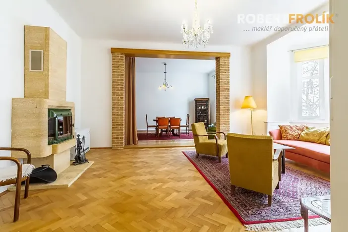 Pronájem bytu 3+1, Praha - Bubeneč, Národní obrany, 140 m2