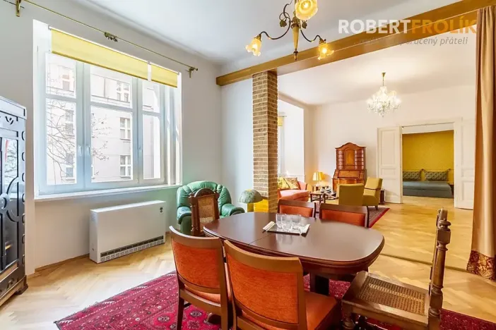 Pronájem bytu 3+1, Praha - Bubeneč, Národní obrany, 140 m2
