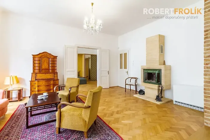 Pronájem bytu 3+1, Praha - Bubeneč, Národní obrany, 140 m2