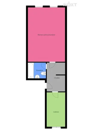 Prodej bytu 2+kk, České Budějovice, Skuherského, 39 m2
