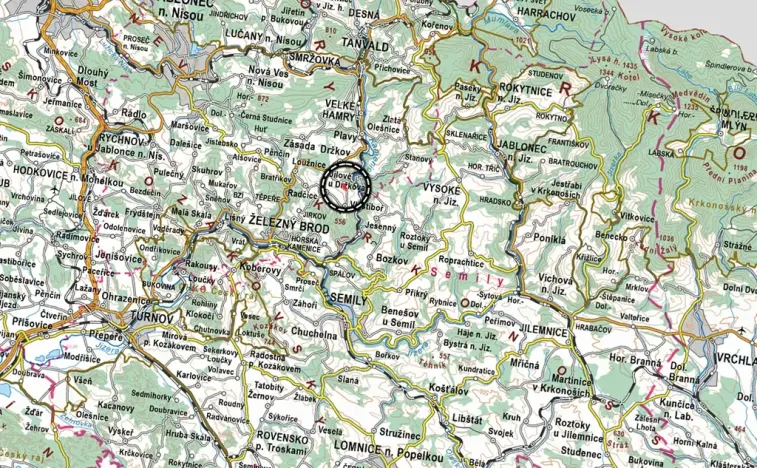Prodej louky, Jílové u Držkova, 5847 m2
