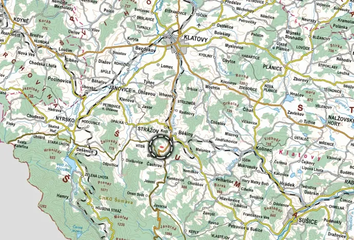 Prodej pole, Běšiny, 14151 m2