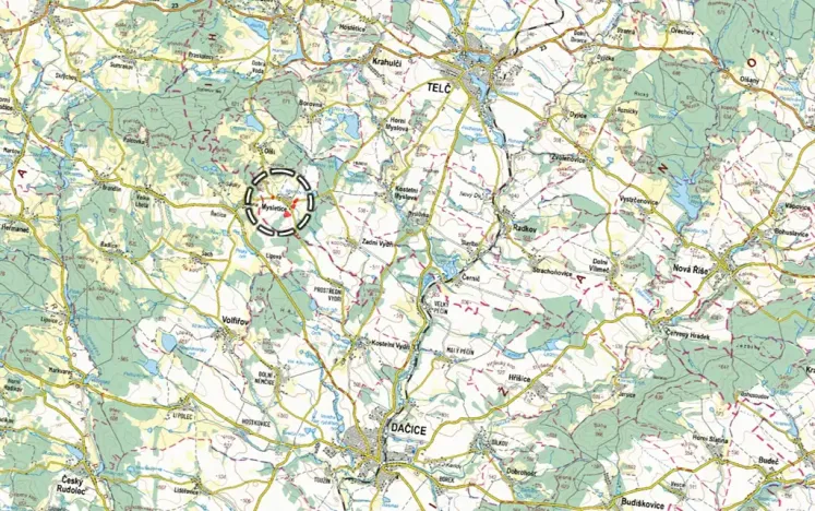 Prodej pole, Mysletice, 9834 m2