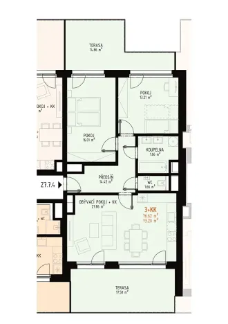 Prodej bytu 3+kk, Brno, Veveří, 109 m2