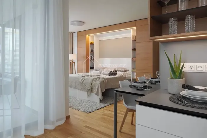 Pronájem bytu 1+kk, Praha - Střížkov, Střížkovská, 45 m2