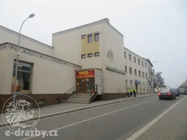 Dražba komerční nemovitosti, Moravský Krumlov, náměstí T. G. Masaryka, 2957 m2