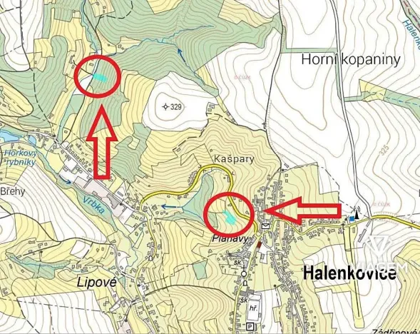Prodej podílu zahrady, Halenkovice, 1171 m2