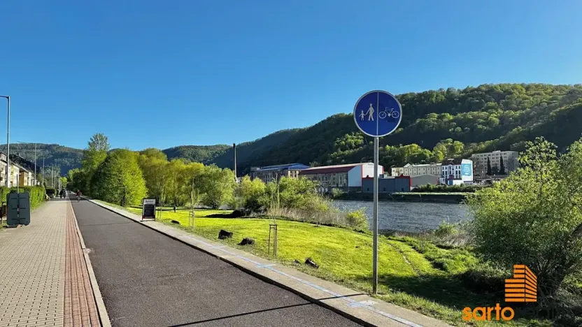 Pronájem bytu 2+kk, Ústí nad Labem, Střekovské nábřeží, 55 m2