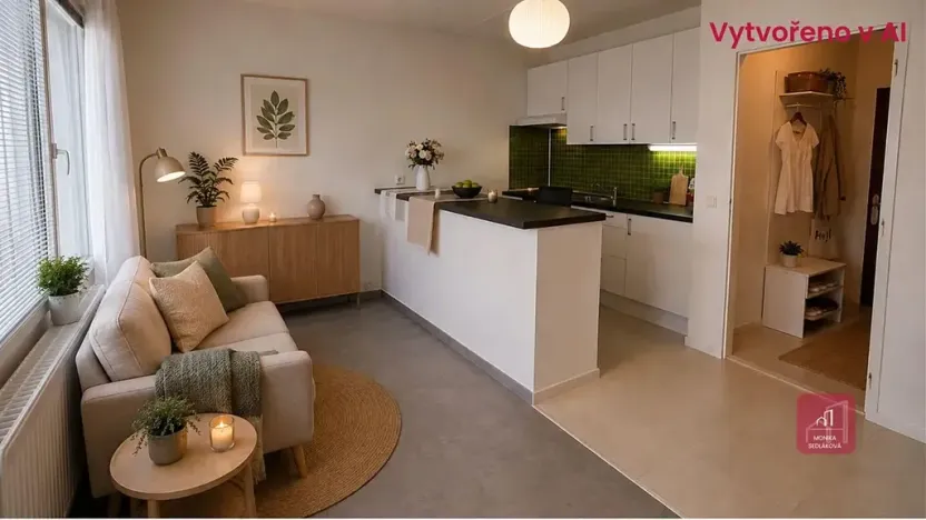 Prodej bytu 1+kk, Brno, Vltavská, 28 m2