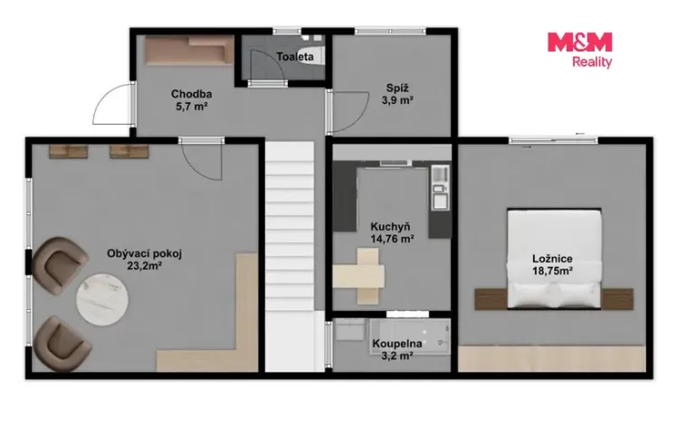 Prodej rodinného domu, Činěves, 161 m2