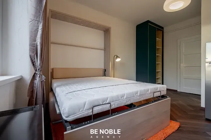 Pronájem bytu 1+kk, Praha - Holešovice, Tovární, 31 m2