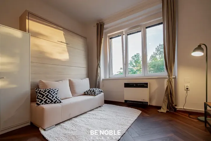 Pronájem bytu 1+kk, Praha - Holešovice, Tovární, 33 m2
