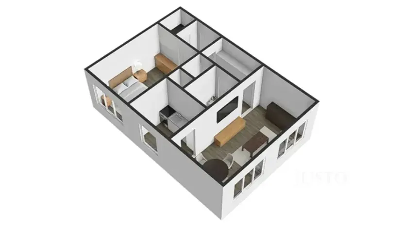 Prodej bytu 2+1, Praha - Kobylisy, Šimůnkova, 46 m2