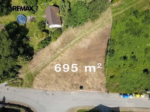 Prodej pozemku pro bydlení, Praha - Šeberov, K Újezdu, 695 m2