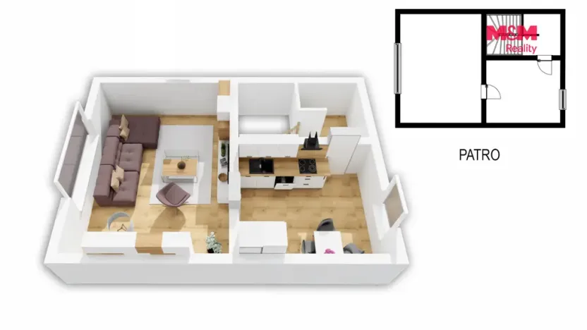 Prodej rodinného domu, Hradec Králové - Svobodné Dvory, Nová, 86 m2