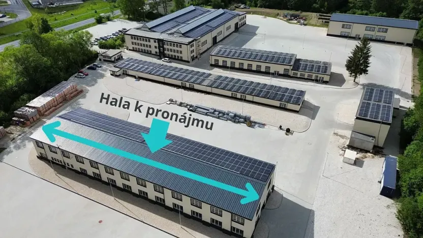 Pronájem skladu, Ostrov, 800 m2
