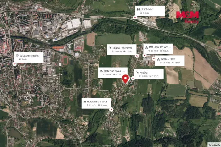 Pronájem rodinného domu, Valašské Meziříčí - Hrachovec, 78 m2