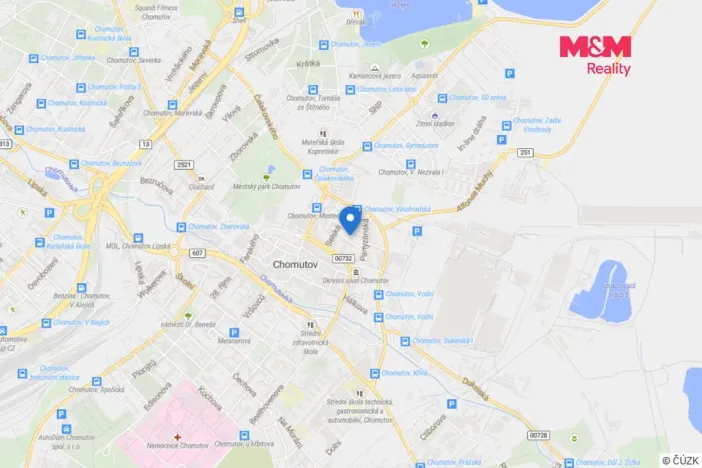 Pronájem bytu 2+1, Chomutov, Arbesova, 61 m2