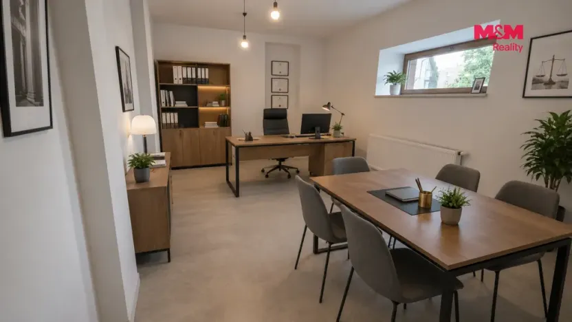 Pronájem kanceláře, Český Těšín, Masarykovy sady, 50 m2