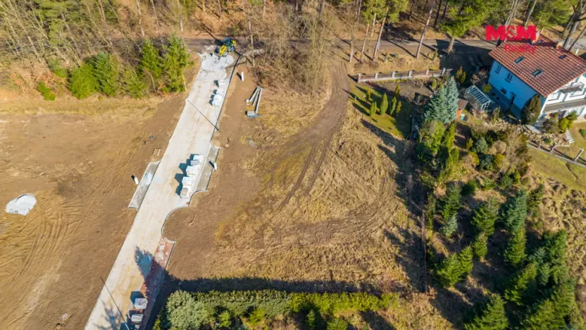 Prodej pozemku pro bydlení, Písek - Hradiště, 1276 m2