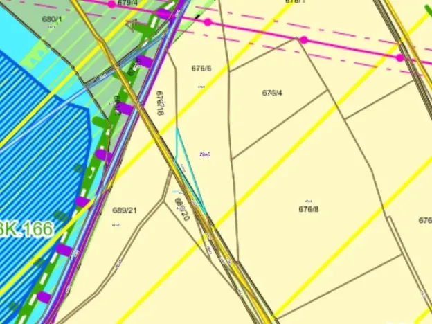 Dražba pole, Chlum u Třeboně, 312 m2