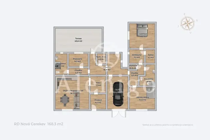 Prodej rodinného domu, Nová Cerekev, 144 m2