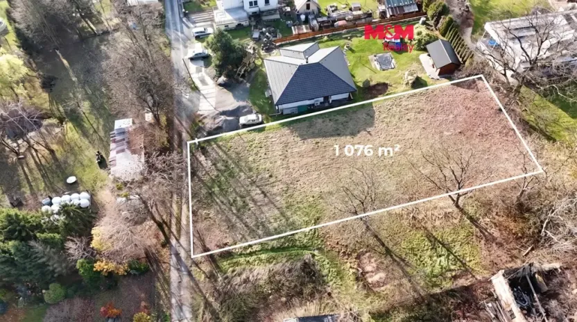 Prodej pozemku pro bydlení, Jistebník, 1076 m2