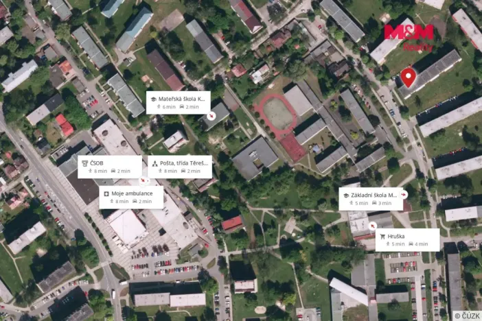 Prodej bytu 2+1, Karviná - Mizerov, Majakovského, 56 m2