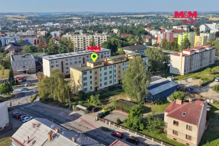 Prodej bytu 2+1, Havlíčkův Brod, Sídliště Pražská, 35 m2