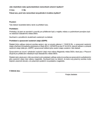 Pronájem bytu 3+kk, Děčín, Tržní, 81 m2