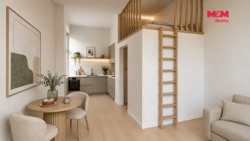 Prodej bytu 1+kk, Roudnice nad Labem, Rvačov, 28 m2