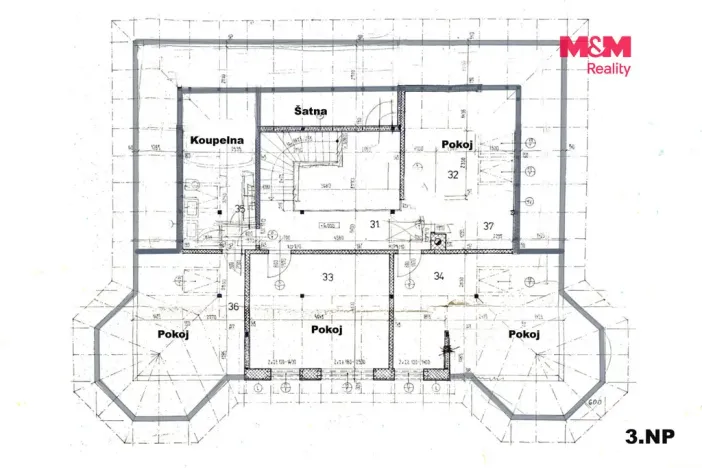 Pronájem rodinného domu, Říčany - Radošovice, Mozartova, 395 m2
