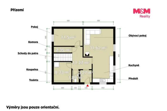 Prodej rodinného domu, Ves Touškov - Mířovice, 144 m2