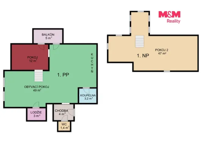 Prodej bytu 3+kk, Herálec, 96 m2