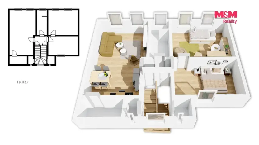 Prodej bytu 3+kk, Úpice, Svornosti, 170 m2