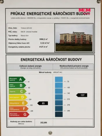 Prodej bytu 3+kk, Uherské Hradiště - Sady, Trnková, 62 m2