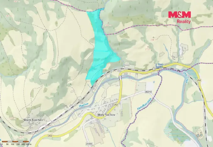 Prodej louky, Starý Šachov, 89774 m2
