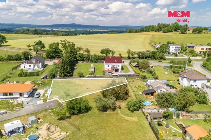 Prodej pozemku pro bydlení, Kasejovice, 1009 m2