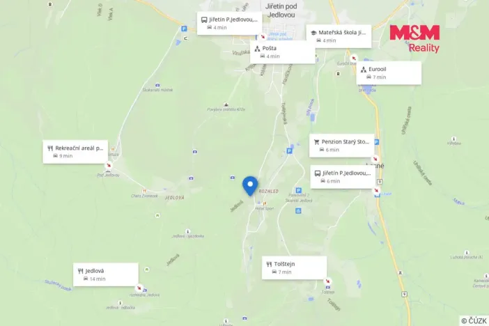 Prodej chaty, Jiřetín pod Jedlovou - Rozhled, 64 m2