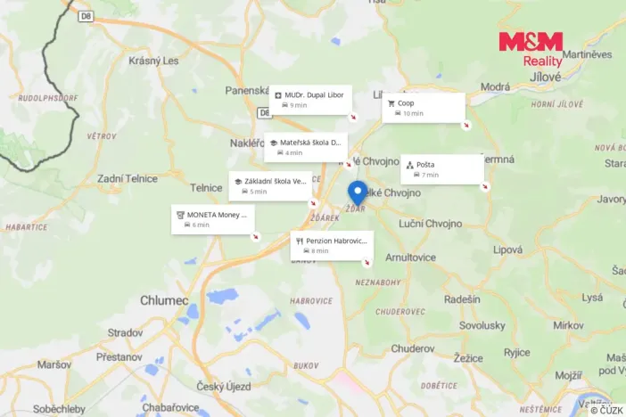 Prodej pozemku pro bydlení, Velké Chvojno - Žďár, 1025 m2