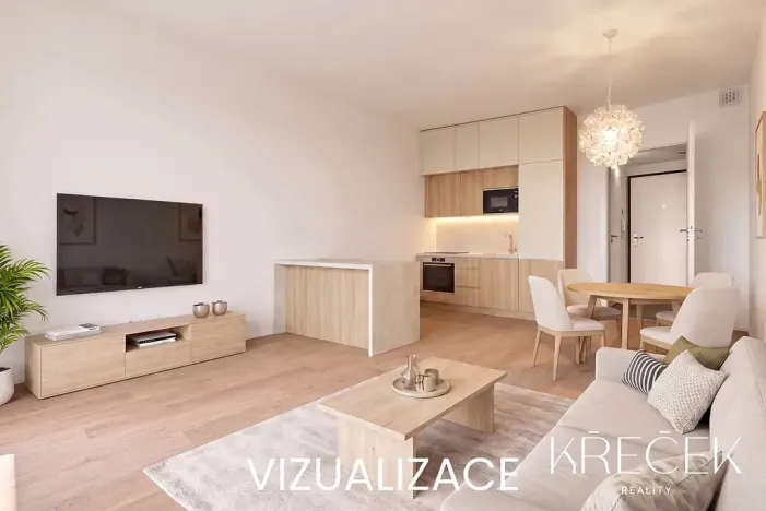 Pronájem bytu 1+kk, Třebíč, Družstevní, 28 m2