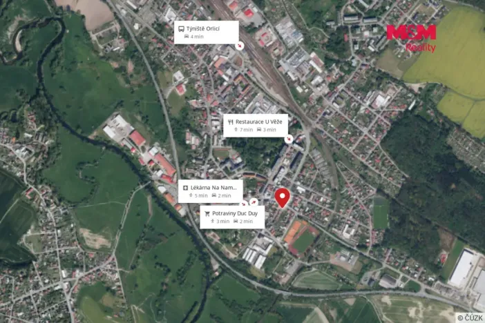 Pronájem bytu 2+kk, Týniště nad Orlicí, 17. listopadu, 47 m2