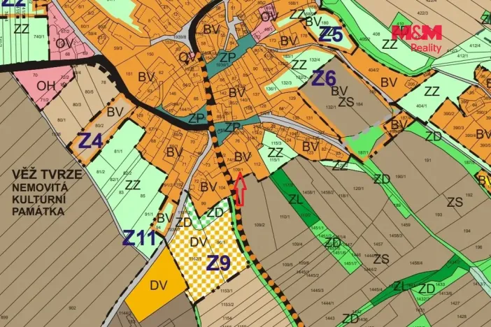 Prodej pozemku pro bydlení, Semtěš, 726 m2