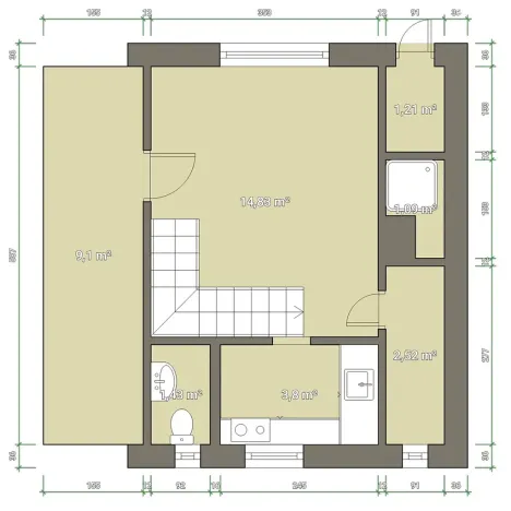 Prodej chaty, Kostelany, 47 m2