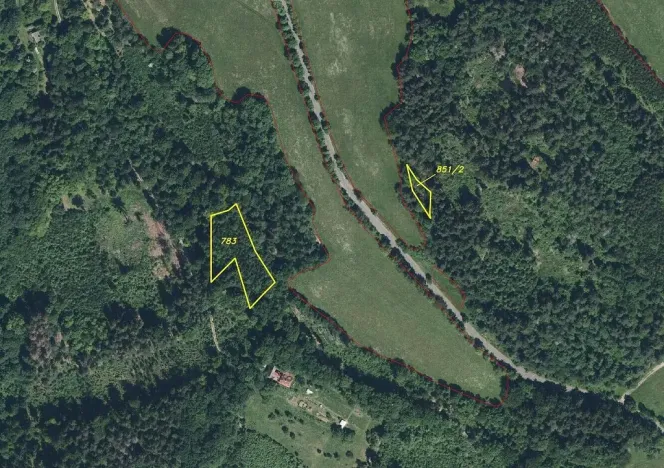 Prodej pole, Železný Brod - Střevelná, 2828 m2
