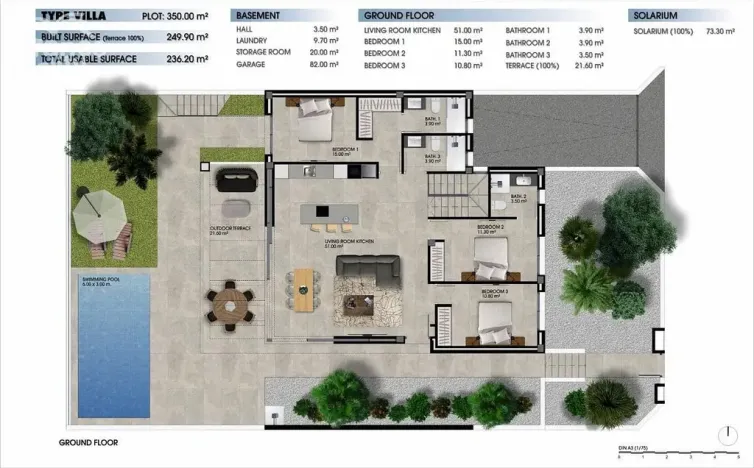 Prodej rodinného domu, Los Alcazares, Murcia, Španělsko, 228 m2