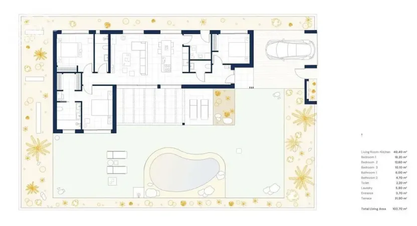 Prodej rodinného domu, Banos y Mendigo, Murcia, Španělsko, 153 m2